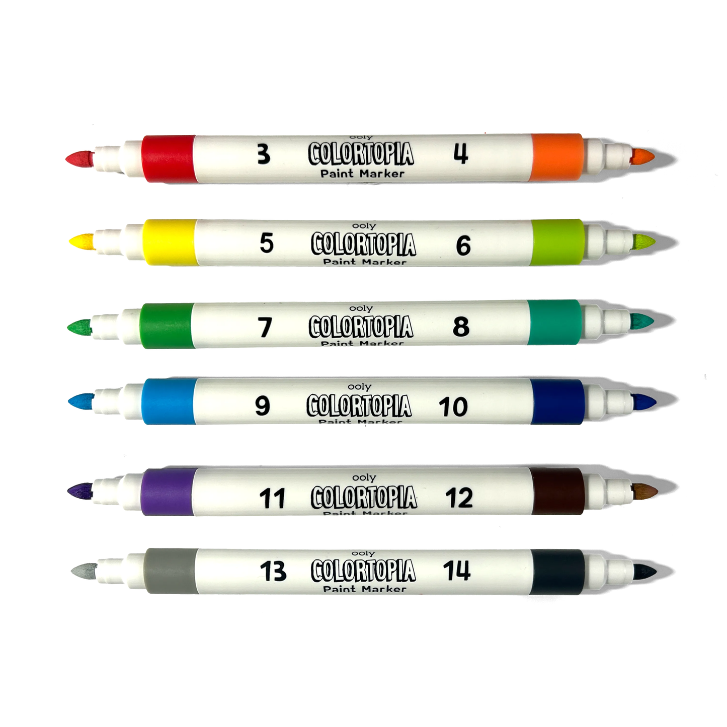 Colortopia Color by Number Paint Marker Kit - Epic Adventure
