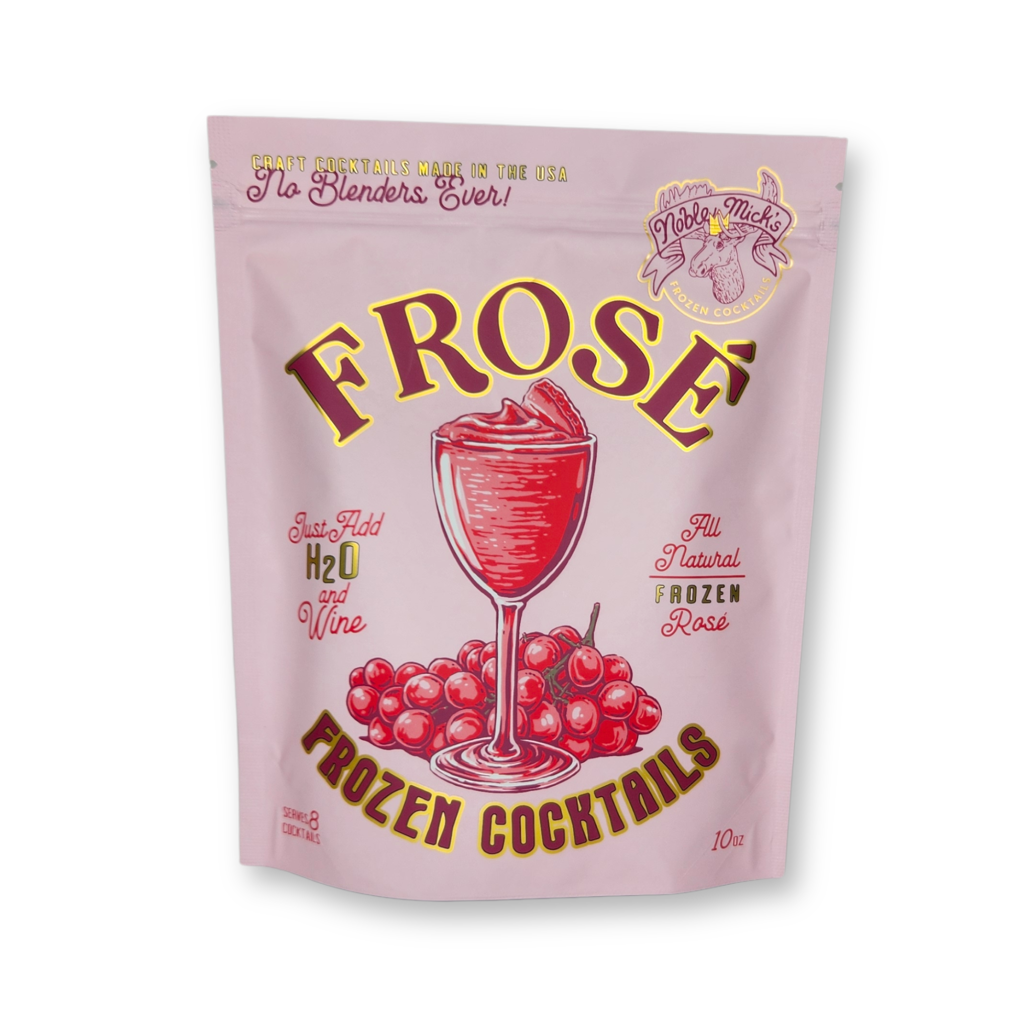 Noble Mick's -Frose' Frozen Cocktail -Just add Water + Wine