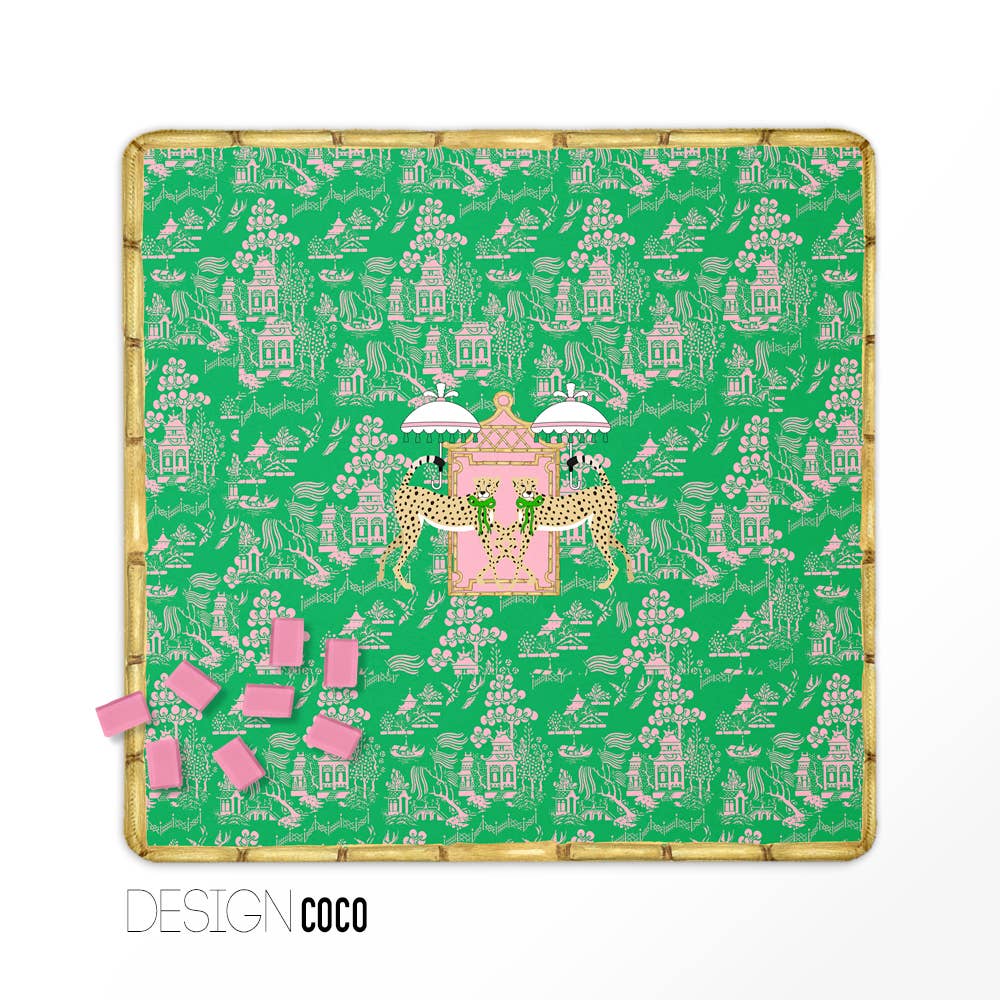 Boutique Monogram - Mahjong Mat, Neoprene, Boutique Monogram: COCO / With Carrying Bags
