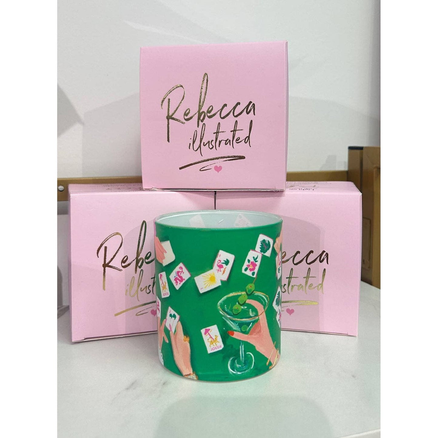 Rebecca Illustrated - BAMS CLUB MAHJONG - Candle