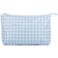 Medium Tyvek® Zipper Pouch | Red Gingham