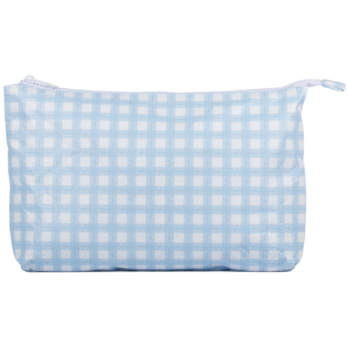 Medium Tyvek® Zipper Pouch | Red Gingham