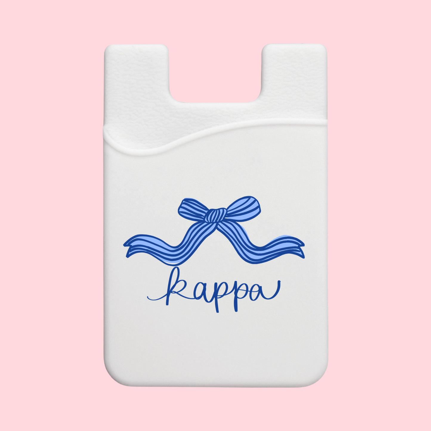 Kappa Kappa Gamma Coquette Bow Sorority Phone Wallet