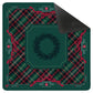 Anders Ruff Design Co. - NEOPRENE Evergreen & Tartan Mahjong Mat | Holiday Christmas