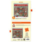 Festive Bookshop Gold Foil Puzzle