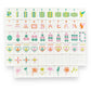 Peace Love Mahjong - OG Mahj Tiles - Vibrant Vibes Tiles: Vibrant Vibes