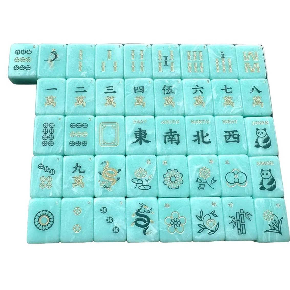 Tala Mahj - Tradewind Mahjong Tiles - Aqua