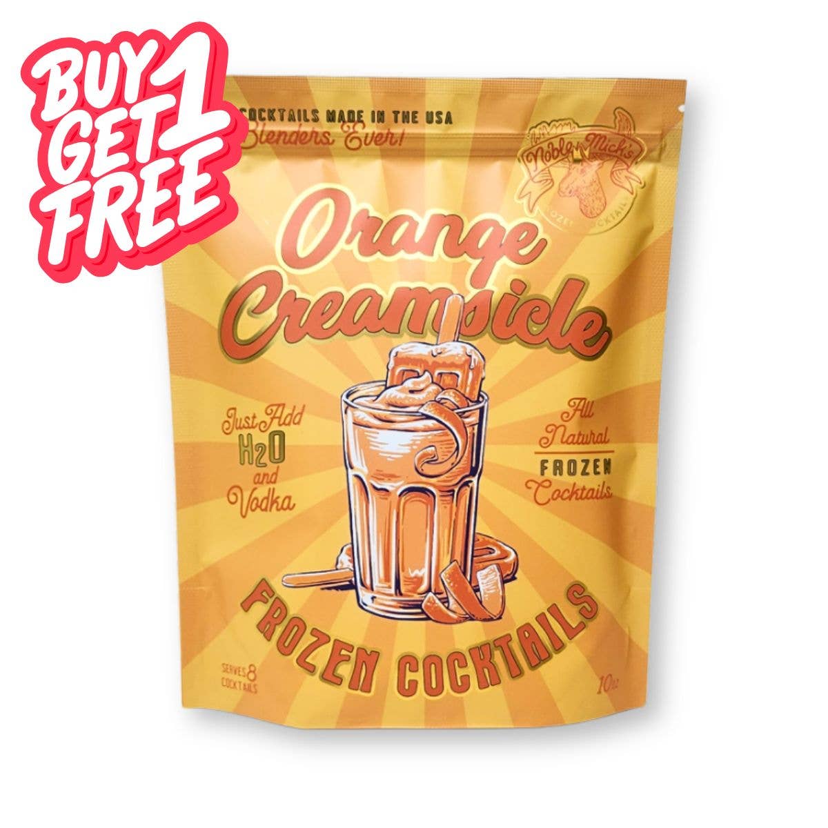 Orange Creamsicle Frozen Cocktail