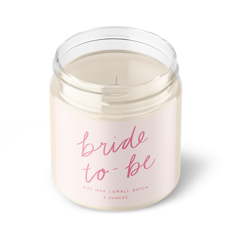 Poured Goods - Bride to Be - Candle
