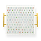 Taylor Paladino - Mahjong Tiles Acrylic Tray: GOLD
