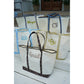 Standard Canvas Tote - Fall Collection | Customizable: Chocolate Stripes - KENZKUSTOMZ