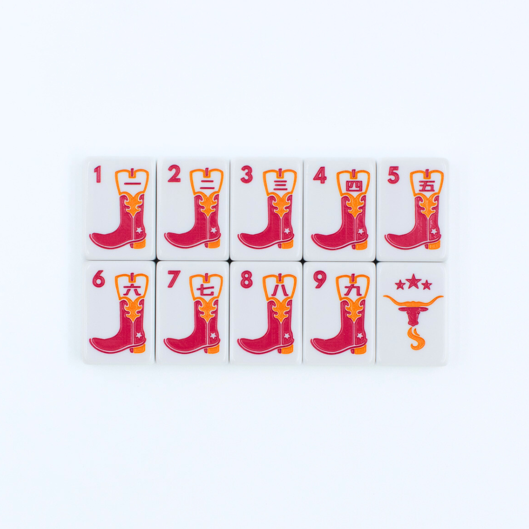 My Fair Mahjong - THE TEXAS SERIES  |  Mahjong with Lone Star Flair  |  Mesquite White Tile