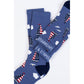 Starboard & Stripes | Patriotic Sailboats Socks