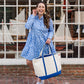 ShoreBags - ShoreBags Classic Tote Large Private Label Customizable: Navy