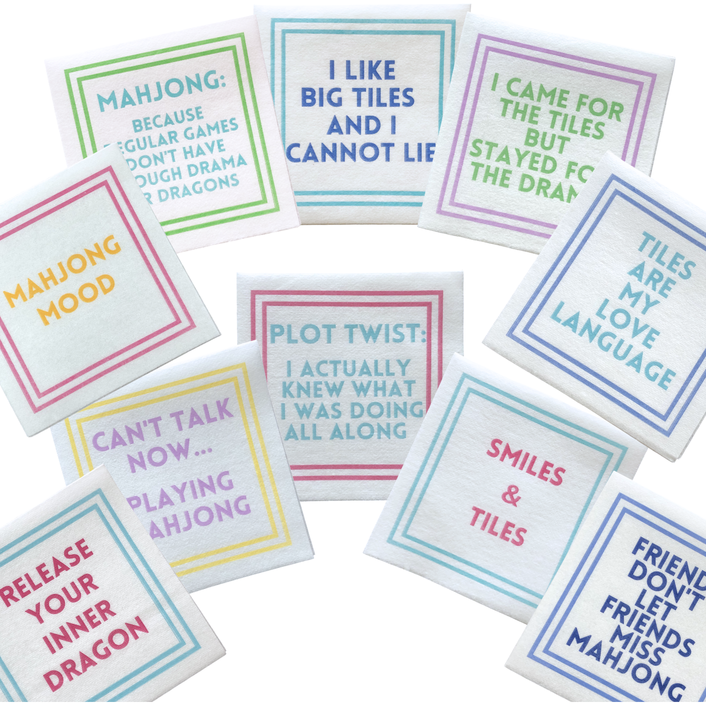 Plot Twist:  I Actually Knew What I was Doing All Along Cocktail Napkins (Set of 25)