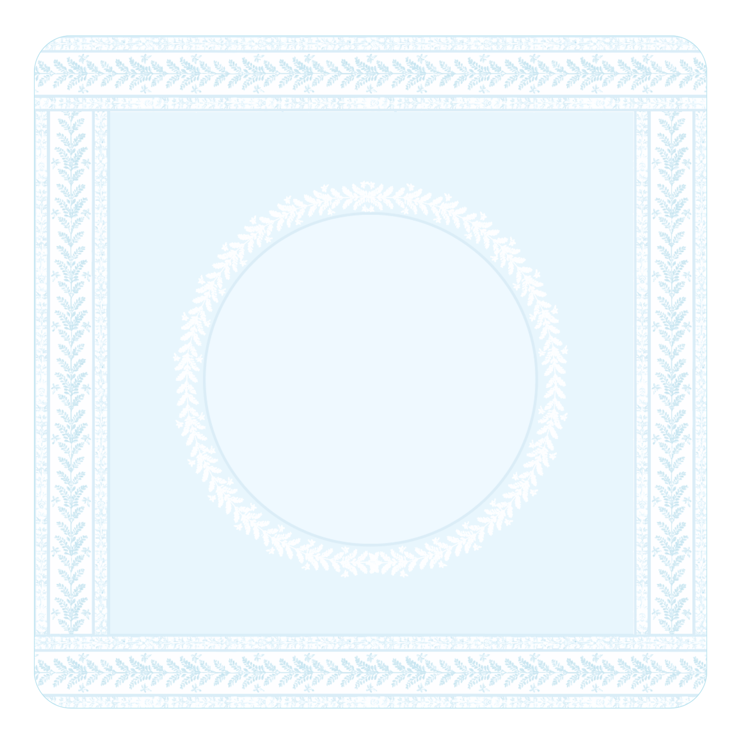 Middle & Main Mahjong - All Season’s Robin’s Egg Blue Mat