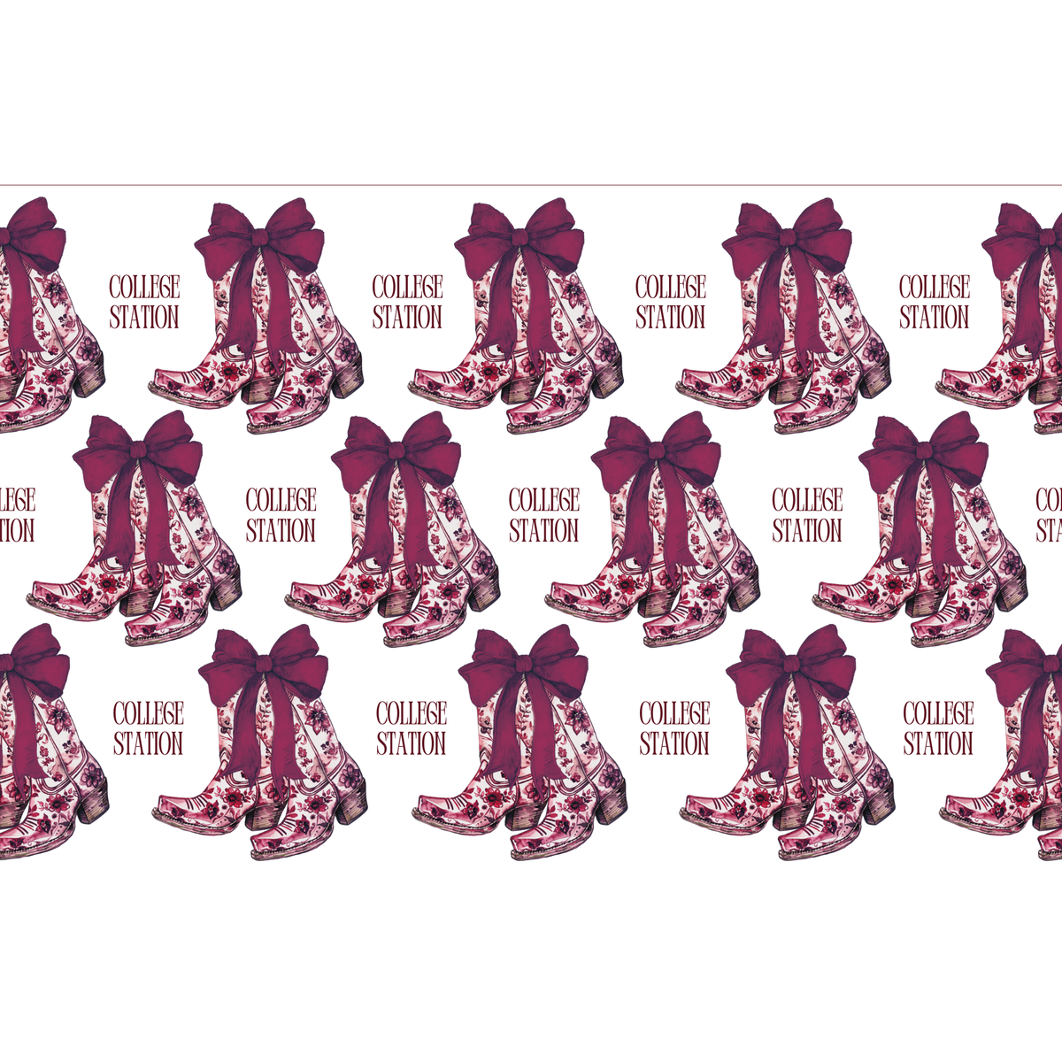 GAMEDAY COLLEGE STATION insert set | 11x17