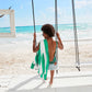 Dock & Bay USA  Quick Dry Towels - Cabana - Cancun Green: Large (63x35")