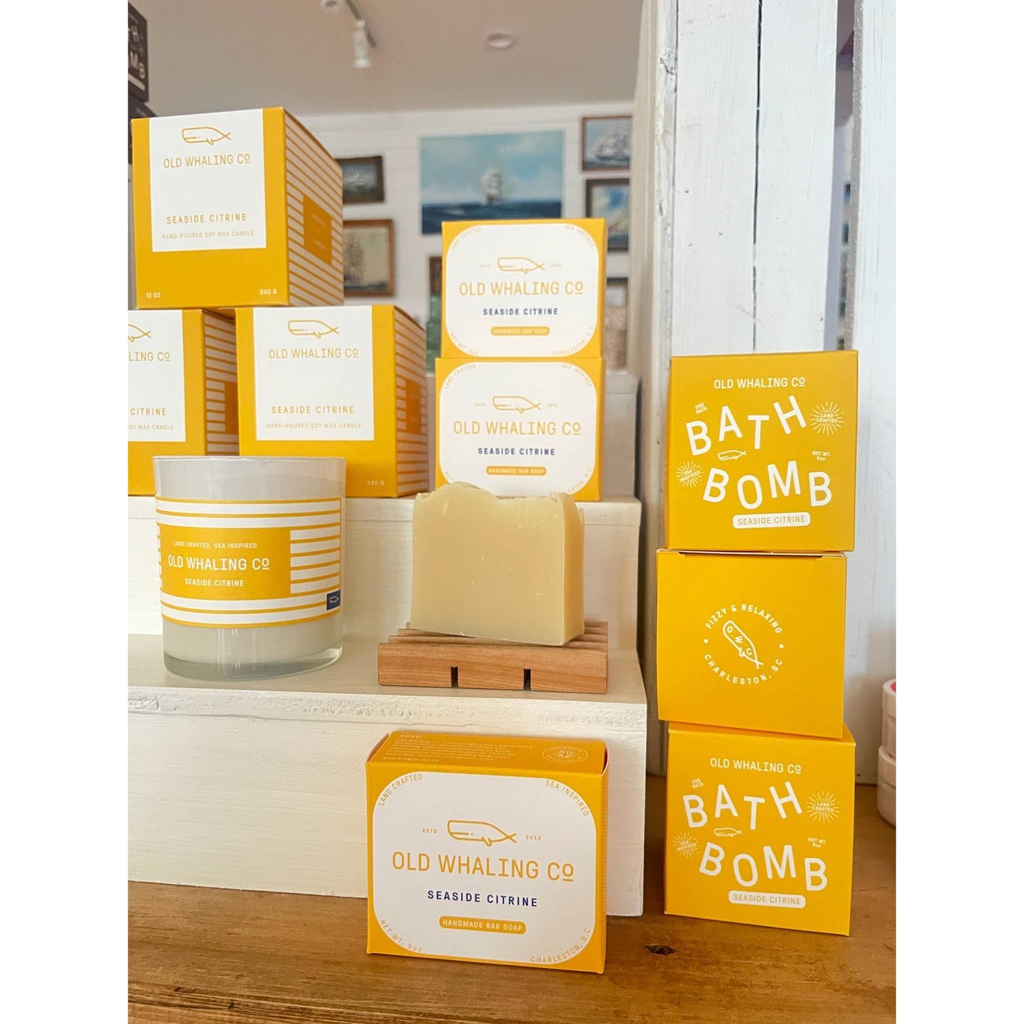 Seaside Citrine Bath Bomb