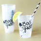 Boo, Y'all! | Frosted Acrylic Cups