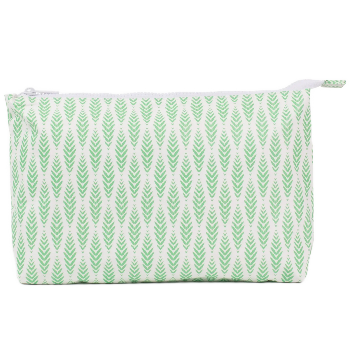 Medium Tyvek® Zipper Pouch | Red Gingham