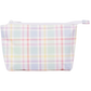 Small Tyvek® Zipper Pouch | Lilac Gingham
