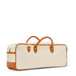 Boulevard - "Margo" Natural Mahjong Tote (Personalizable): Kiwi
