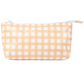 Small Tyvek® Zipper Pouch | Lilac Gingham