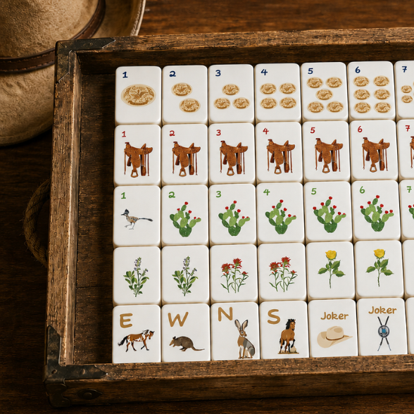 KEVA - Out West Mahjong Kit