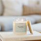 Calyan Wax Co. - Sea Mist + Freesia - Glass Tumbler Soy Candle