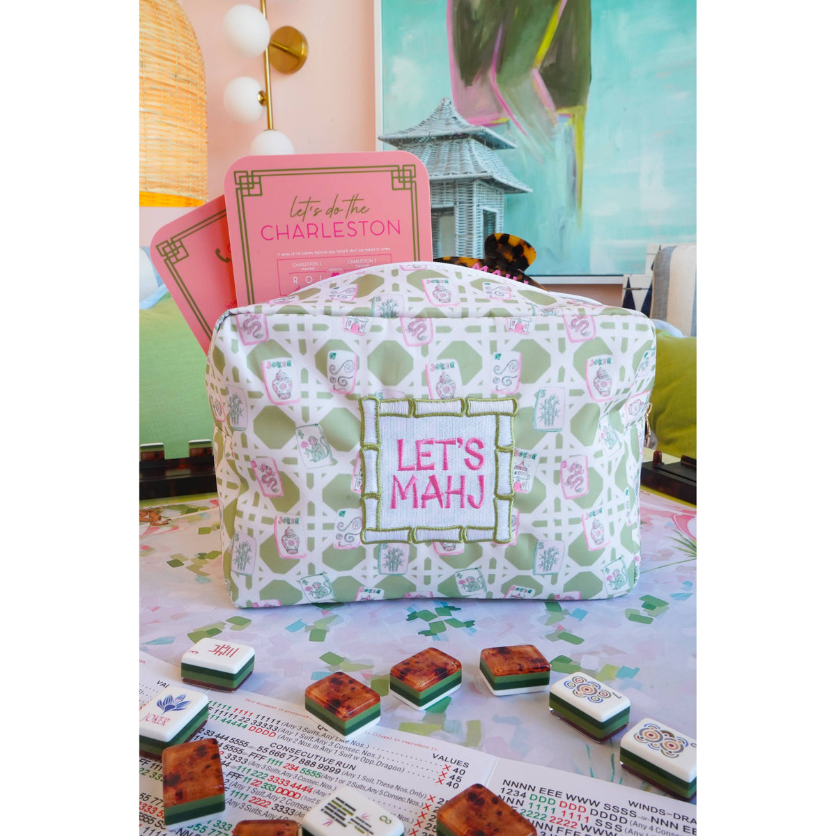 KENZKUSTOMZ - Let's Mahj - XL Travel Bag