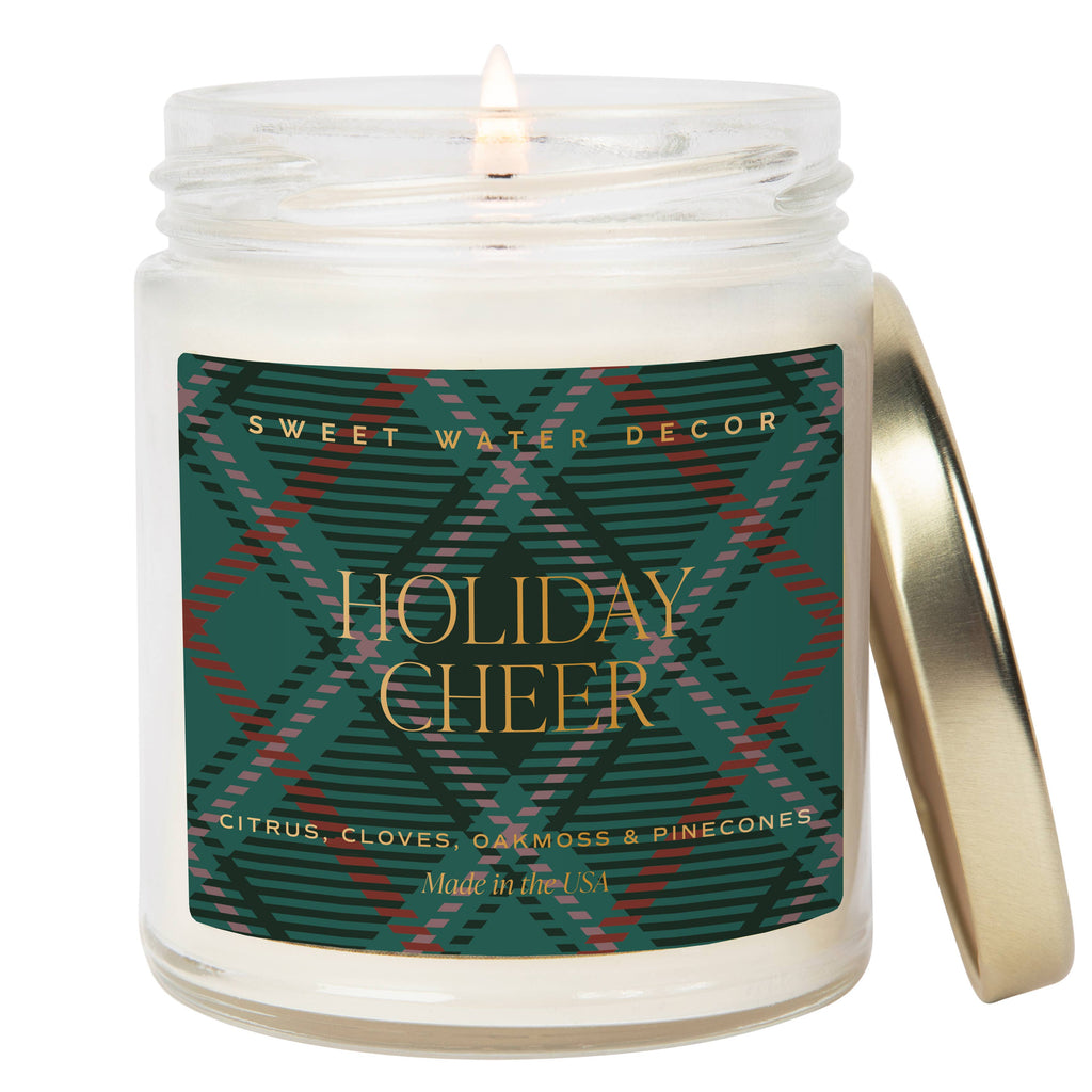 *NEW* Holiday Cheer 9 oz Soy Candle - Christmas Gifts