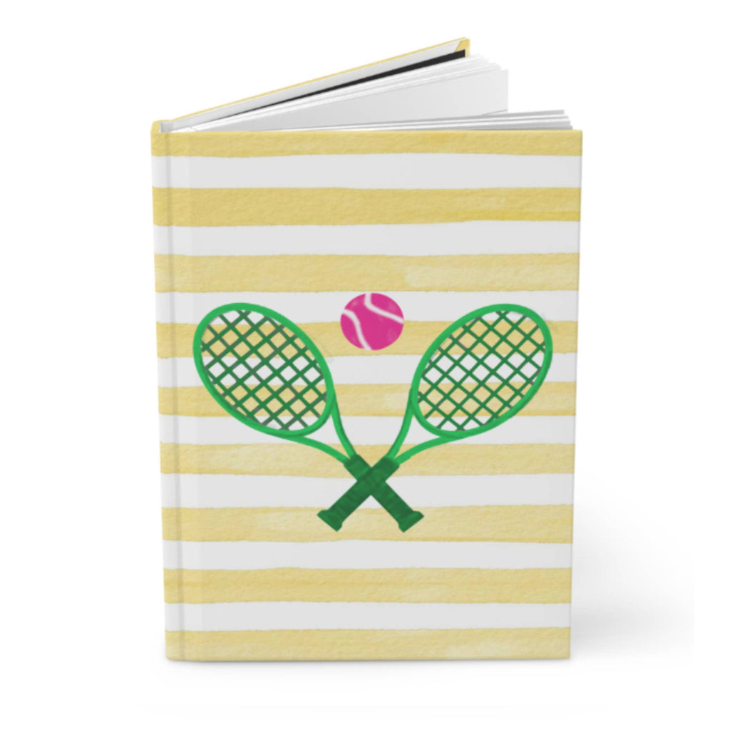 Journal - Tennis on Yellow Stripes