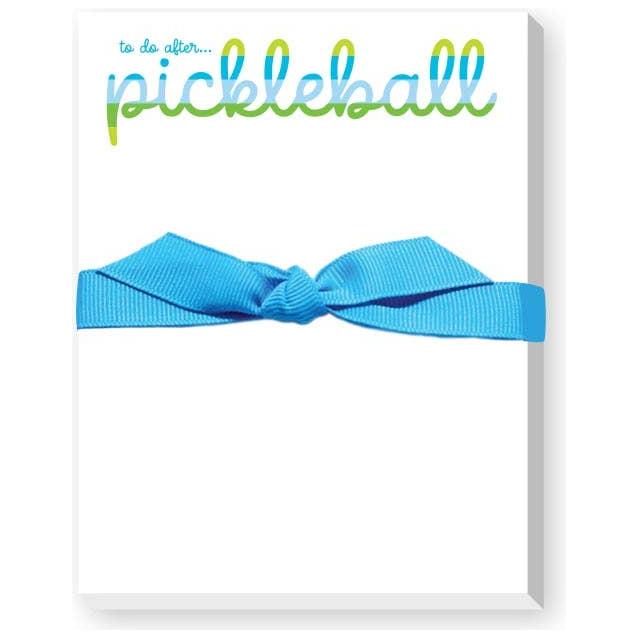 TO DO AFTER...MINI NOTEPADS: PICKLEBALL