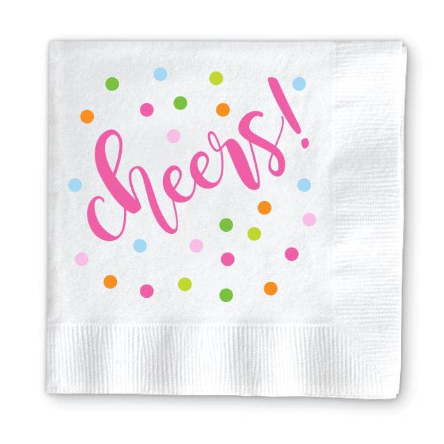 CHEERS COCKTAIL NAPKINS