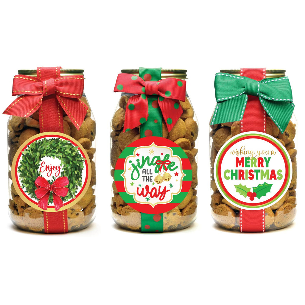 Cookie - Christmas Holiday Asst #4 - Quart Jars