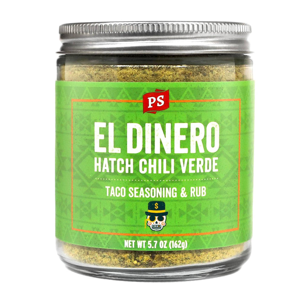 El Dinero - Hatch Chili Verde Taco Seasoning & Rub