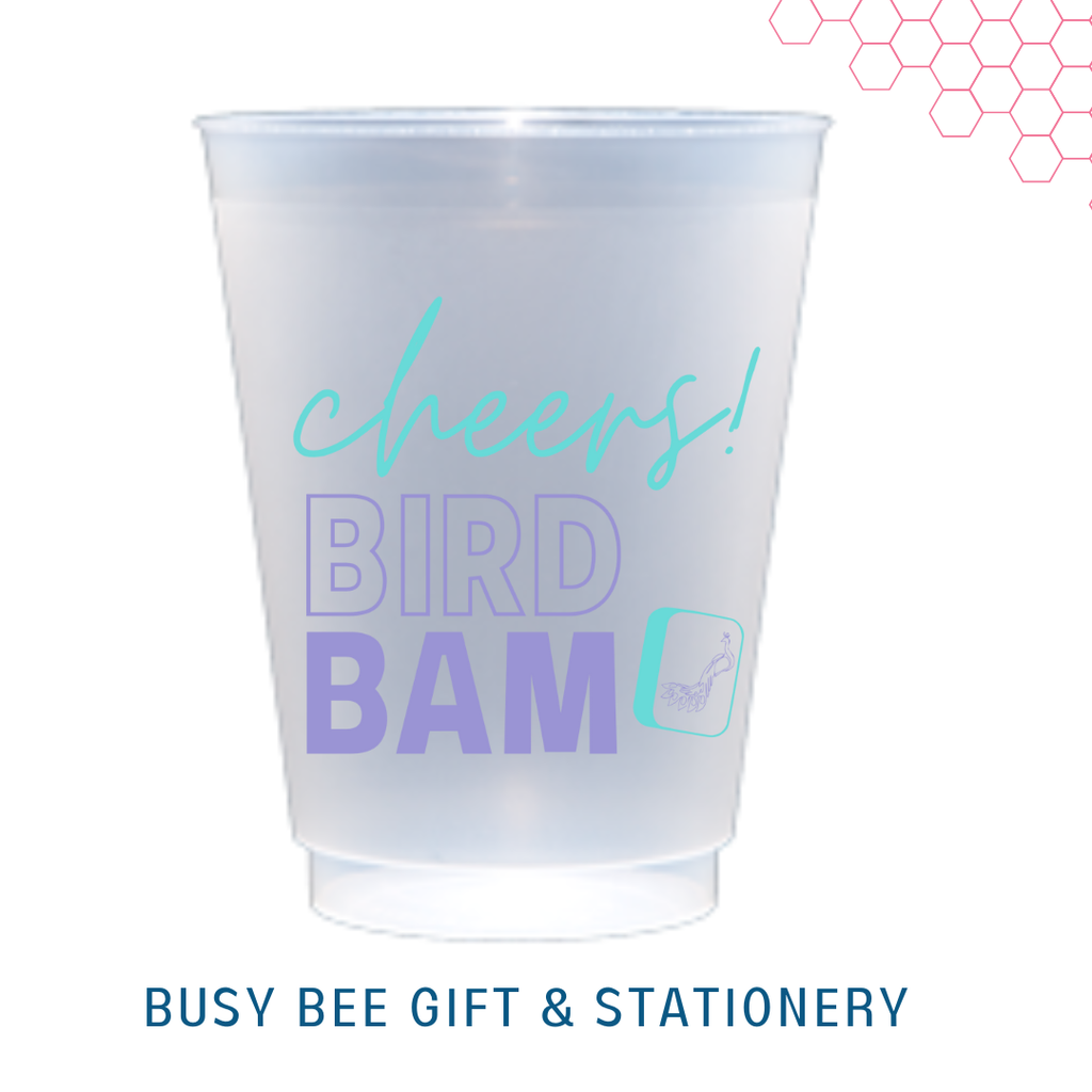 Cheers! Bird Bam Frost Flex 16 oz Cups