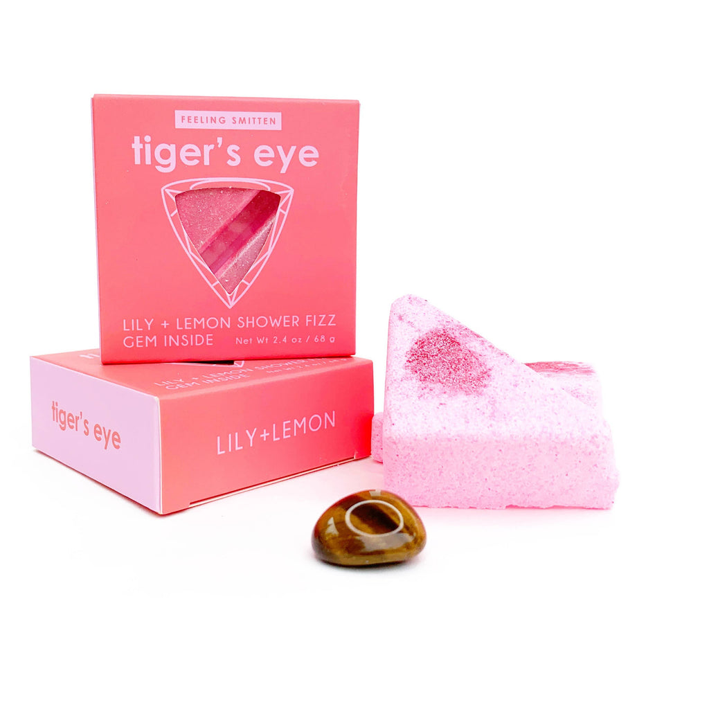 Tiger's Eye Shower Fizz Steamer (Gem Inside)