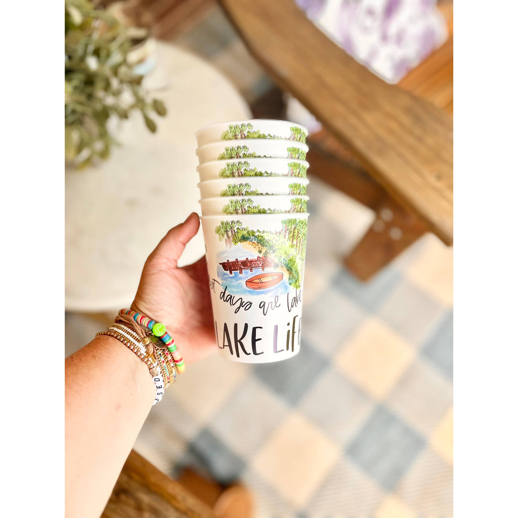 Lake Life Reusable Cups, drinkware: Unwrapped