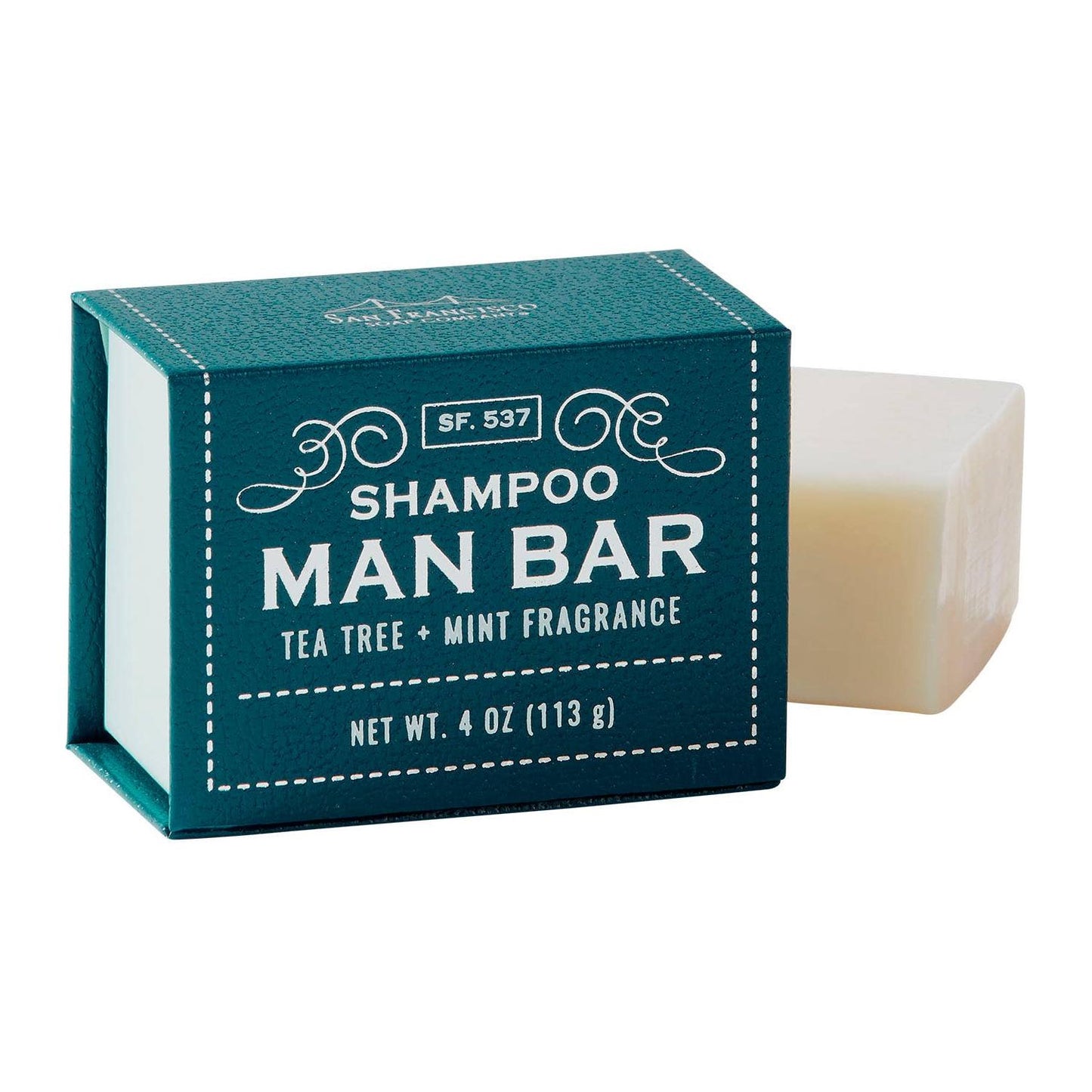 Shampoo Man Bar Tea Tree/mint