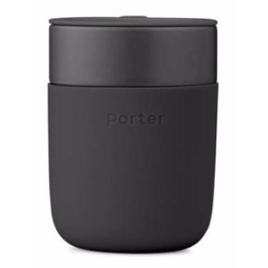 Porter Ceramic Mug 12 0z - Charcoal