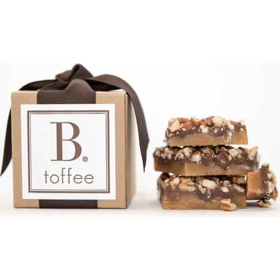 Gourmet Toffee (with coordinating ribbon)