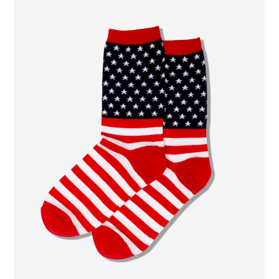 Men's American Flag Crew Socks