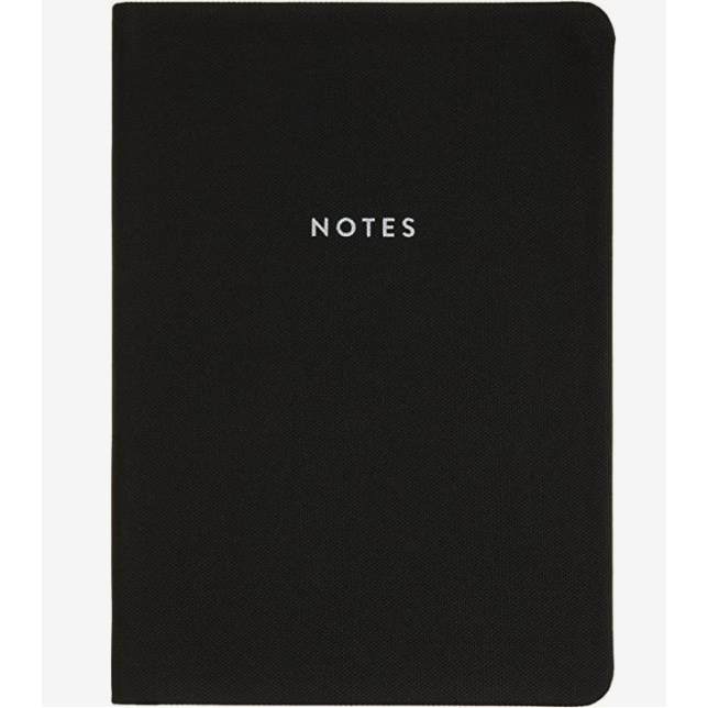 Recycled Water Bottle Journal - Black