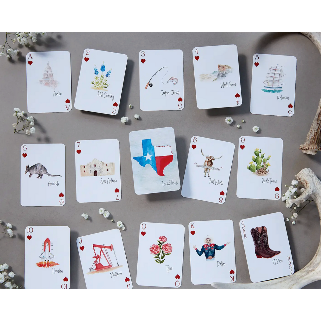 Texas Playing Cards Deck