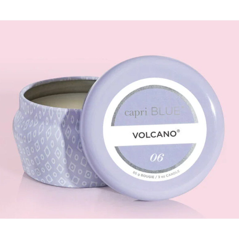 Volcano Mini Tin Candle - Digital Lavender