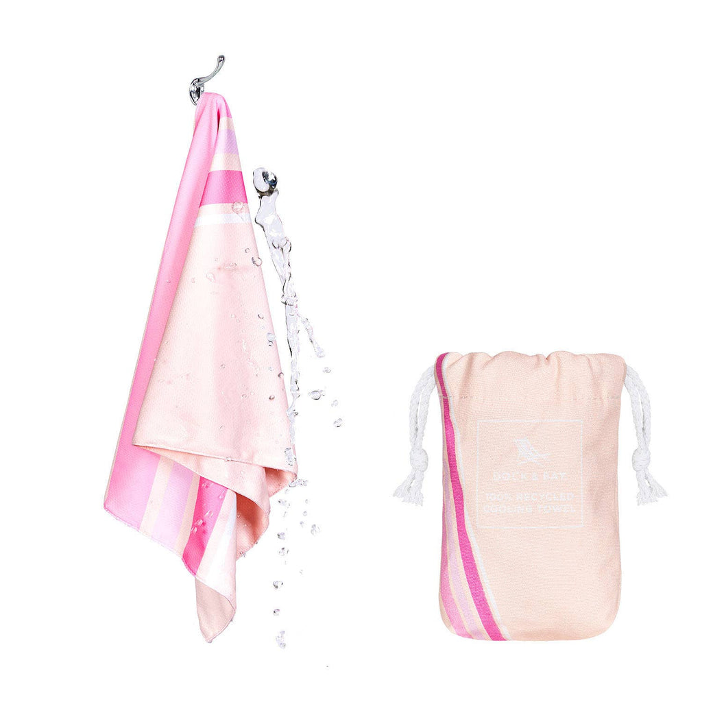 Cooling Sports Towel - Go Faster - Sprint Pink