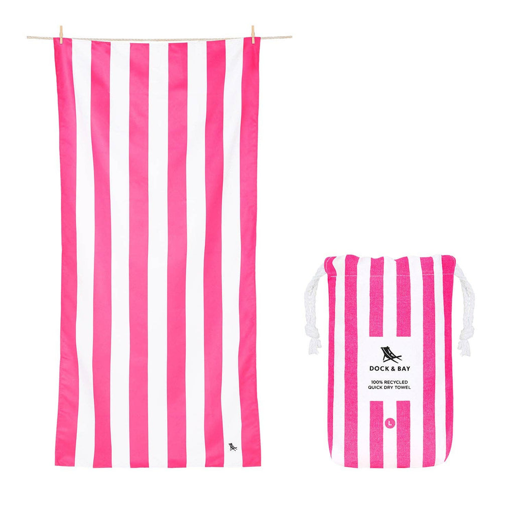 Quick Dry Beach Towels - Stripes - Sand Free