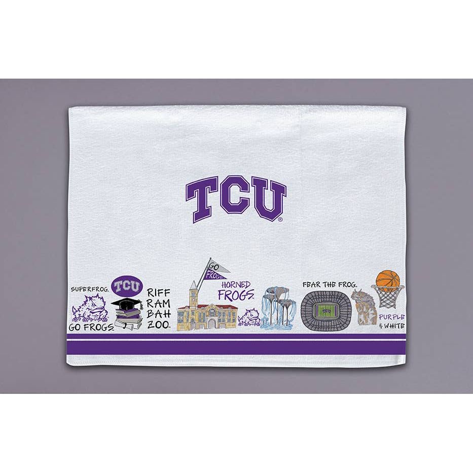 TCU Icon Towel